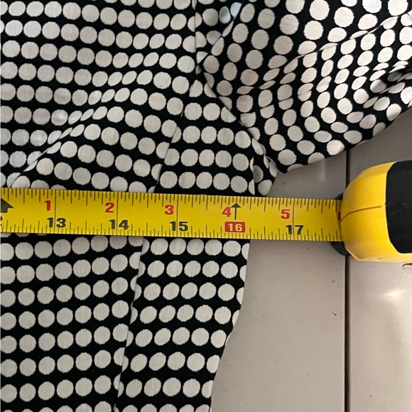 Akris Punto Black & White Sz 4 Office Career Polka Dot Blazer - Picture 15 of 16